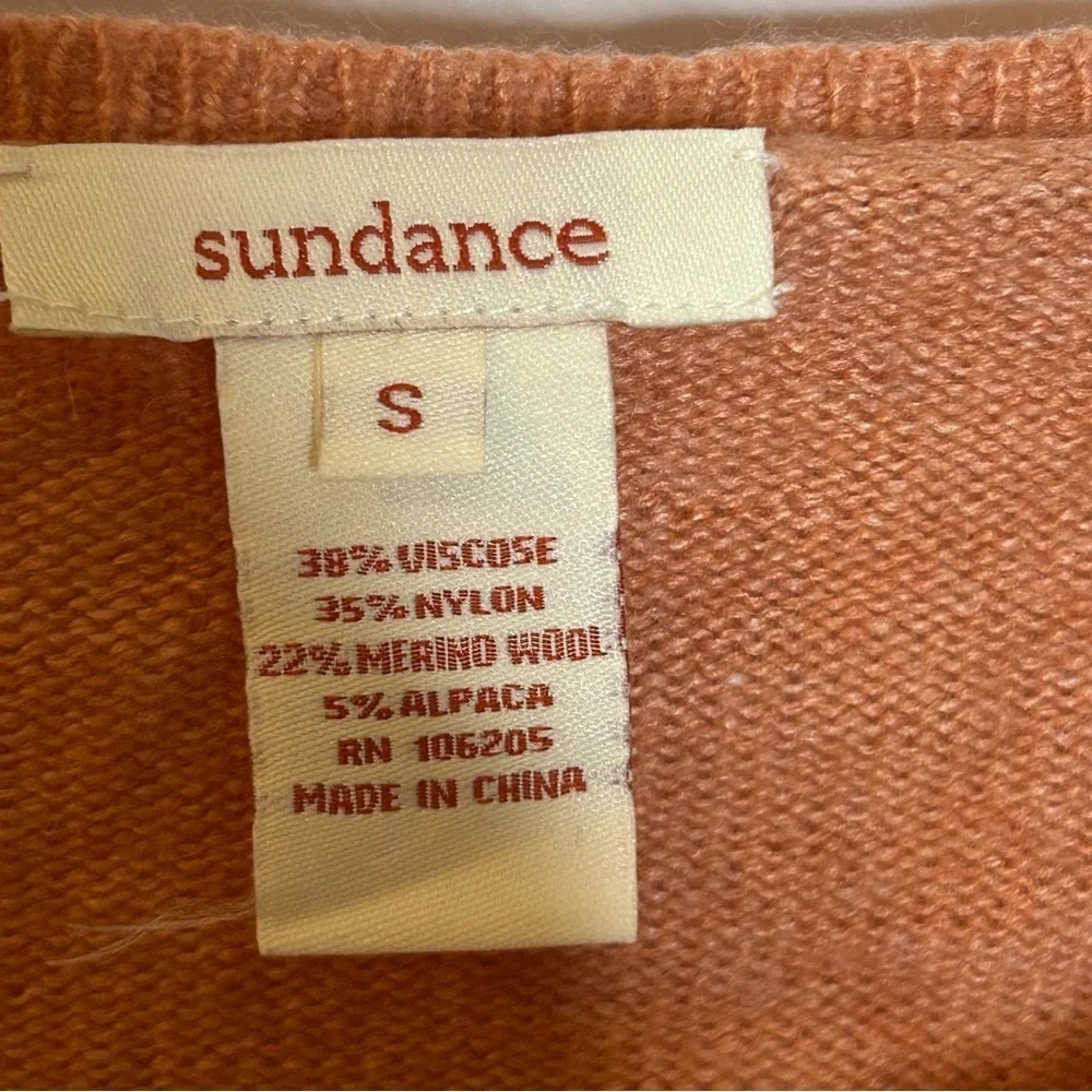 Sundance Crochet Granny Square Sweater Small - Picture 7 of 8